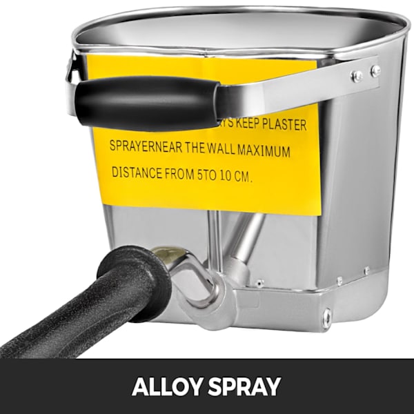 Murspruta - 4 Jet, 3kW, Rostfritt Stål - Påskynda Byggprocessen, Spara Arbetskostnader 4-Nozzle Spray Gun