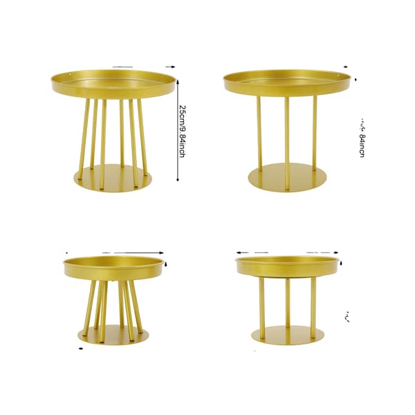 Metallblomsterställ, Modern Design, Mångsidig Användning,Guld, S