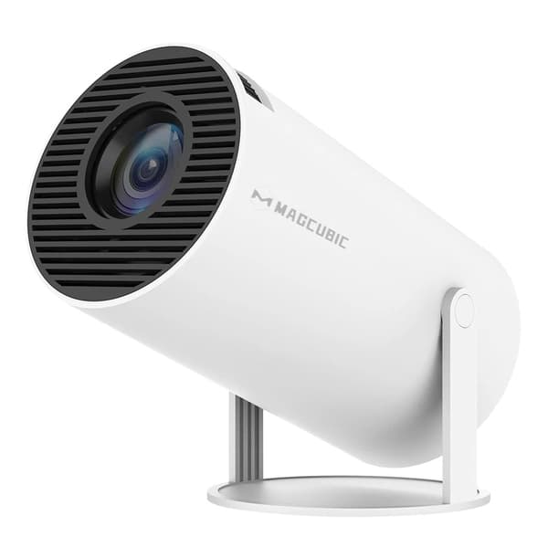 Projektor, Android 11, WiFi 6, HY300-Hvid, EU Stik