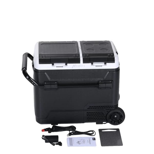 Bärbar Kylskåp, Dubbelzon Kylning, Bluetooth Kontroll, 40L
