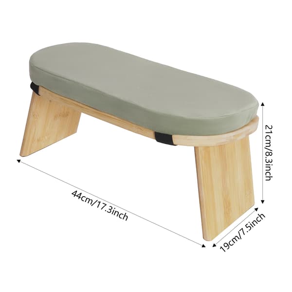 Meditationspall, Ergonomisk Design, Hållbara Material, grön