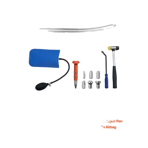 Dent Trækkersæt, Ergonomisk Værktøj, Malefri Reparation, 12Pcs