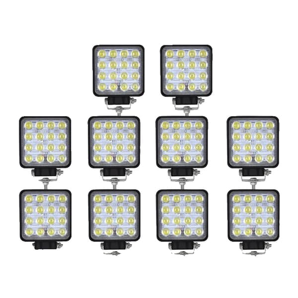 LED-arbetslampa, 4 tum, 48W