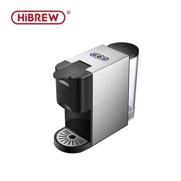 HiBREW H3 kapsel-espressomaskine 4-i-1, rustfrit stål (EU)