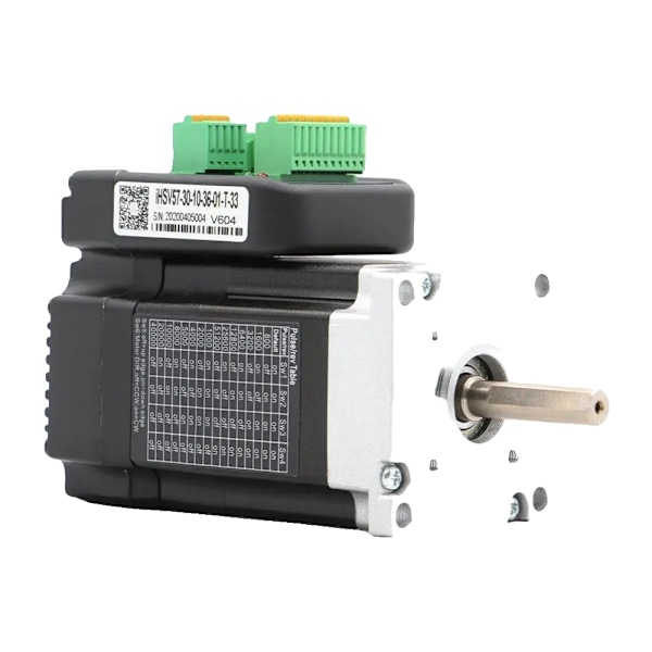 Integreret Servomotor, 100W Effekt, 3000 omdrejninger pr. minut hastighed