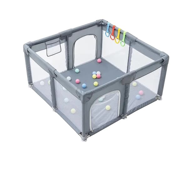 Lekställning, Hållbar Design, Lätt Montering, Grå 1.2*1.2m