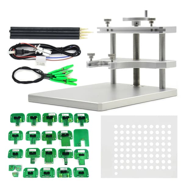 ECU Tuning Programmer Tool, LED BDM RAM, Rostfritt Stål, Ram och 22 adaptrar