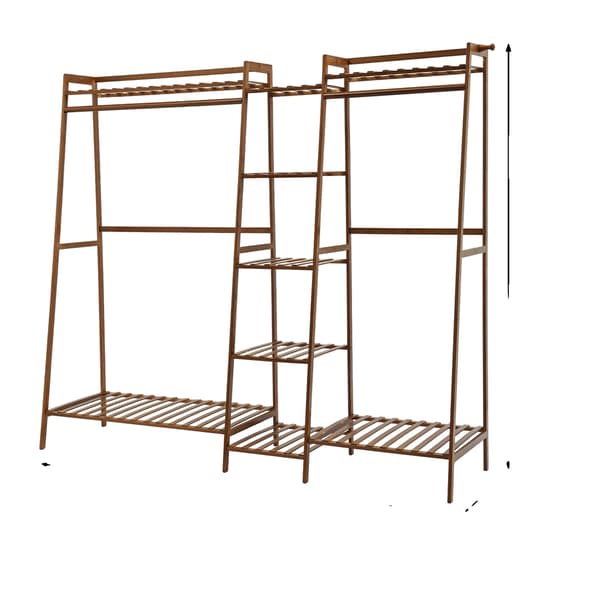 Klädhängare, Bambukonstruktion, Modern Design, Te