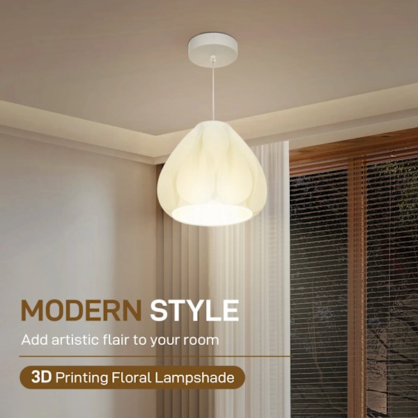 Pendellampa, E27 lampfattning, 3000K LED