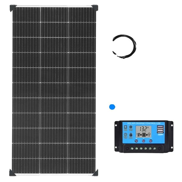 Solpanel, Letvægtsdesign, Flere Anvendelsesmuligheder, 12V 120W solarkit