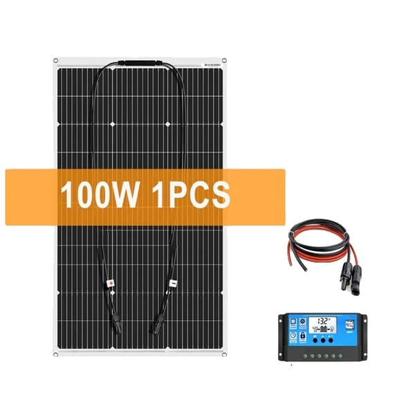 Solenergi Generator System, 220V Udgange, Fuldstændig Hjemmesæt, 1PCS med controller