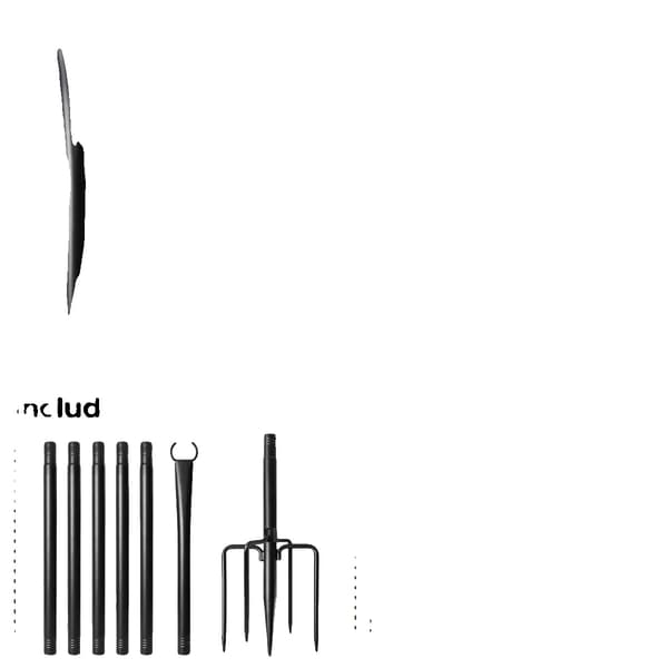 Lysstativ, Justerbar Højde, Kraftig Design, 6PCS