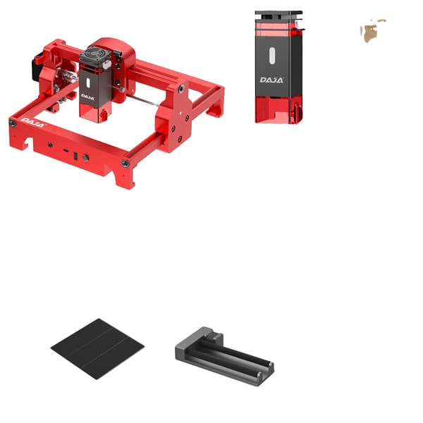 Lasergraver, Kompakt Design, Smart Enhed Kompatibel, Basis-dragt 3, 5W, EU