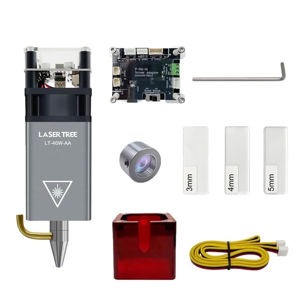 Laser Modul, 80W Utgång, Avancerat Luftassistanssystem, LT-40W-AA