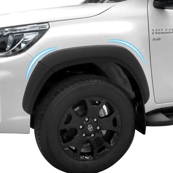 Fender Flares, Skyddar hjulhus, Lätt installation, skärmbreddare