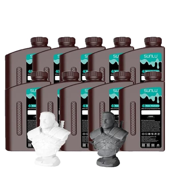 3D Harpiks, 1000g Størrelse, Lav Shrinkage, Flydende Form, Vandvask 5WT 5DG