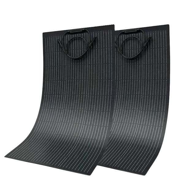 Solpanel, Flexibel Design, Hög Effektivitet, Flexibel 2PCS-100W