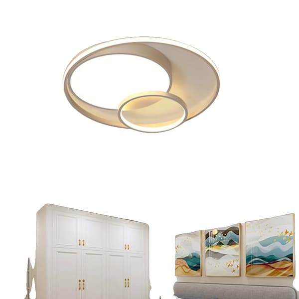 Loftlampe med LED, energibesparende, blødt lys, nem installation