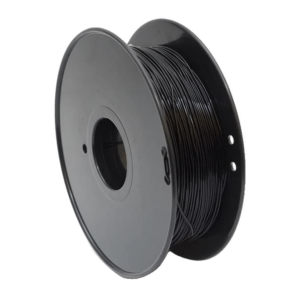 3D-printer filament, fleksibel TPU, høj kvalitet, Sort