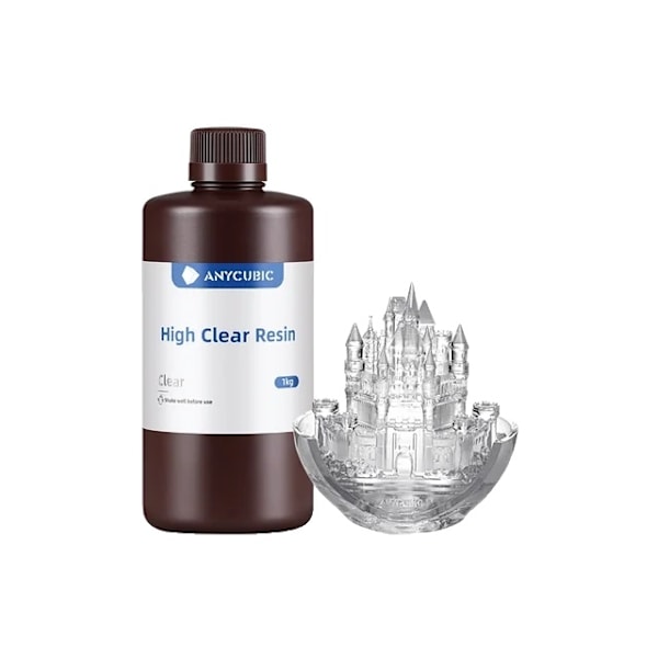 Høj Klar Harpiks, Modstandsdygtig mod Gulning, Trykmateriale, 1 KG 1 KG 1 KG