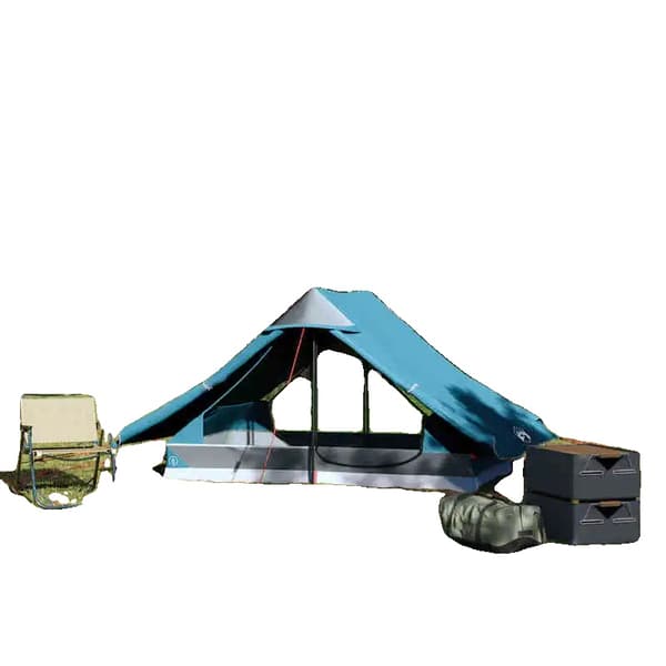 Campingtält, Vattentätt, Lättviktsdesign, HIMMELSBLA