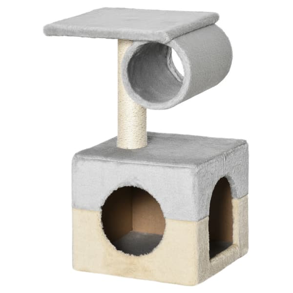 Kattträd, Trämaterial, Dubbel nivåer