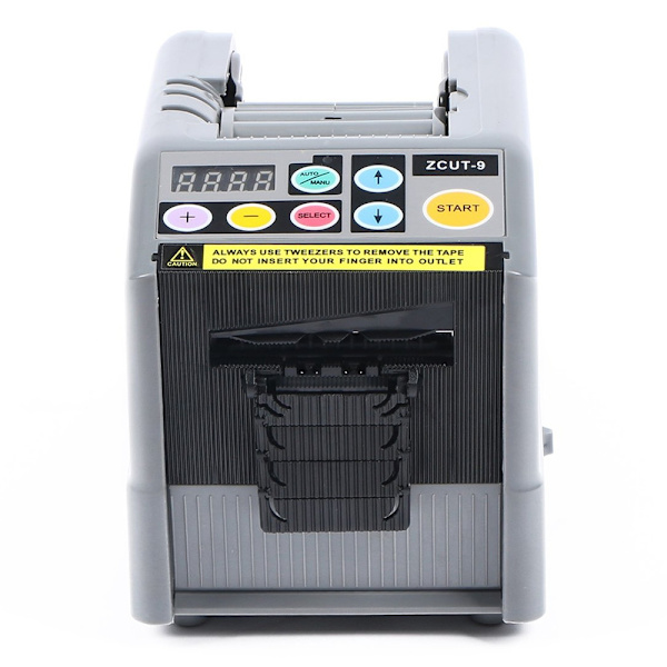 Automatisk Tejpdispenser ZCUT 9, 110V/220V, Tejpavskärare, Kontorspaketeringsverktyg EU Plug