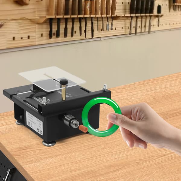 Mini bordsav, 7-hastigheds kontrol, kompakt design