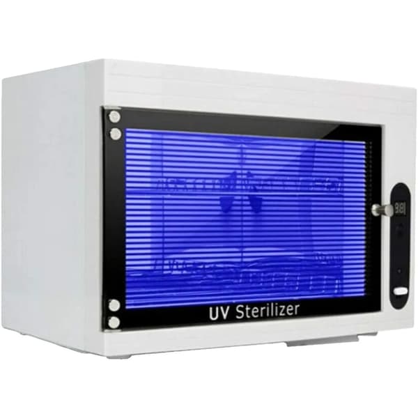 UV Sterilisator Skab, 10L Kapacitet, 6W Effekt, Timerindstillinger 30/60/90min, HVID