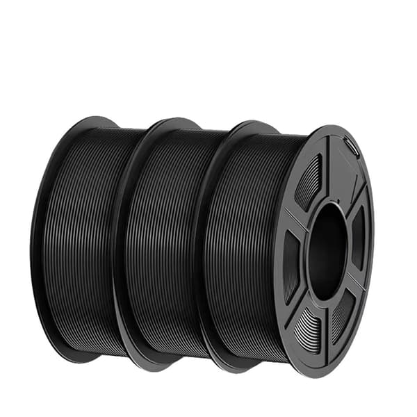 3D-printer filament, høj sejhed, hurtig printning, PETGCF Sort