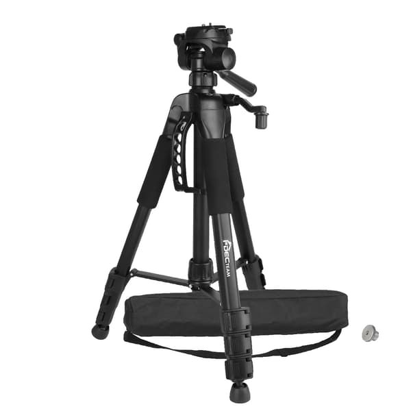 Tripod, Justerbar Højde, Letvægtsdesign, grå