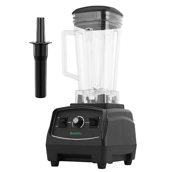 Erhvervsmæssig kvalitetsblender, 3HK motor, BPA-fri, SORT, EU-stik Black BLACK