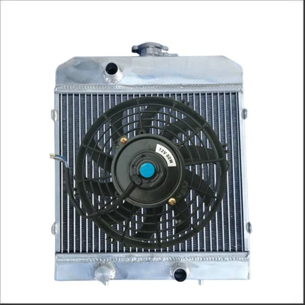 Aluminium Radiator og Ventilator Sæt, Passer til Arctic Cat Modeller 2008-2012, Holdbar Konstruktion
