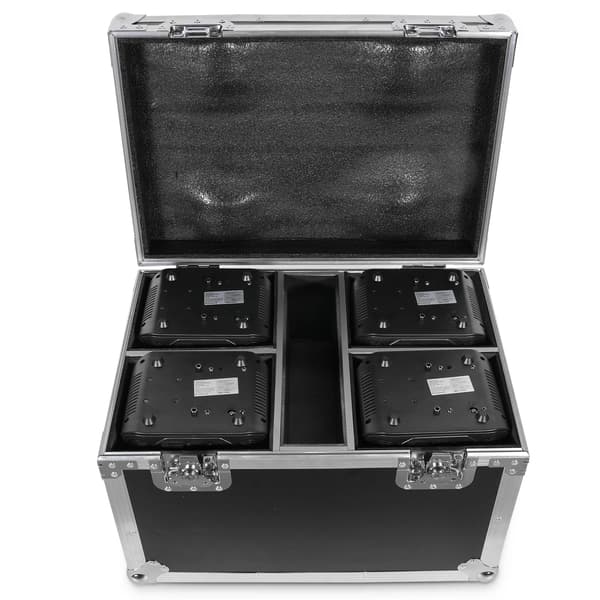 Flightcase, Holdbar Læderkonstruktion, Indbyggede Hjul, 1 pc flyvning, EU -stik