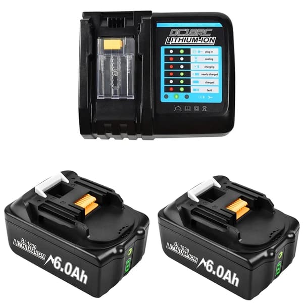 Batteri, 18V Ydelse, 6.0Ah Kapacitet