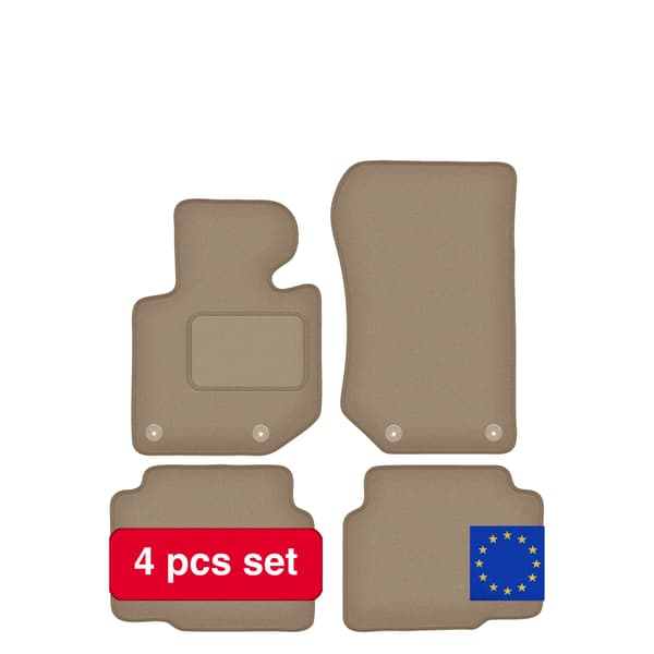 Gulvmåtter, Luksus-Område, Skræddersyet Pasform, Beige