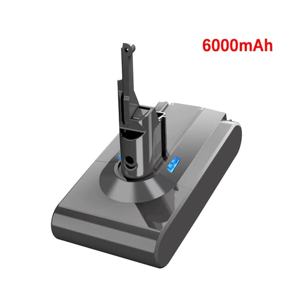 V8-batteri, 6000mAh kapacitet, 21,6V spänning, 1PACK 6000mAh