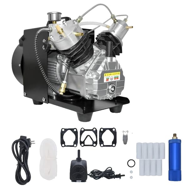 PCP Luftkompressor, 4500 PSI Højtryk, Effektivt Vandkølesystem, TXEDM041, 220V