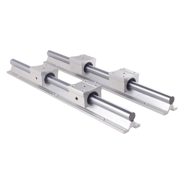 2 St Linear Rail, 600mm Längd, CNC Delblock
