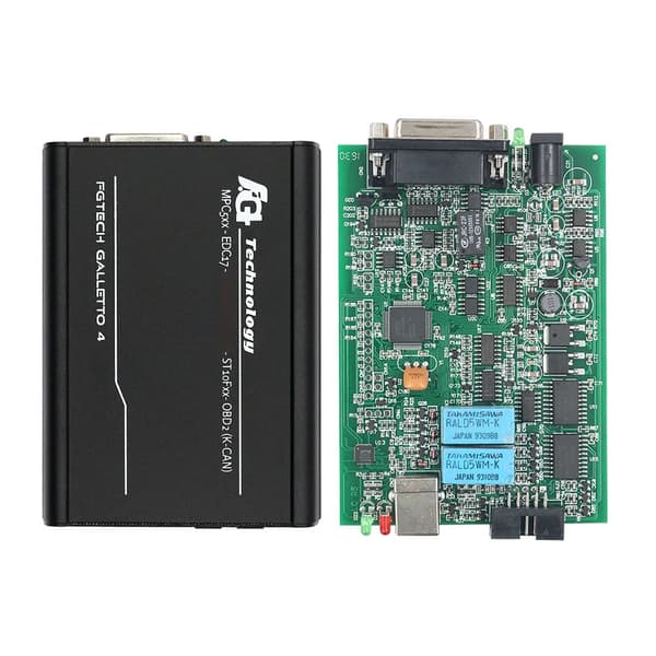 ECU-programmerare, Högkvalitativ PCB, Kompakt design, Stöder OBD2 och BDM, Låst version för direkt användning, CE-certifierad
