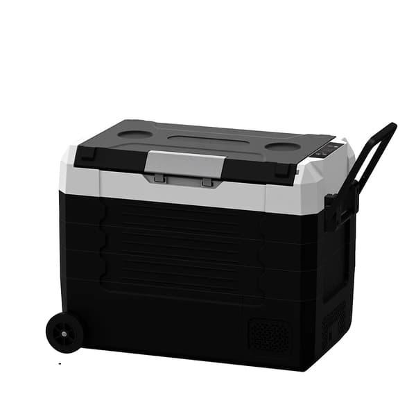 Bil Fryser, Bærbar Design, Dobbelt Spænding Drift, 55L
