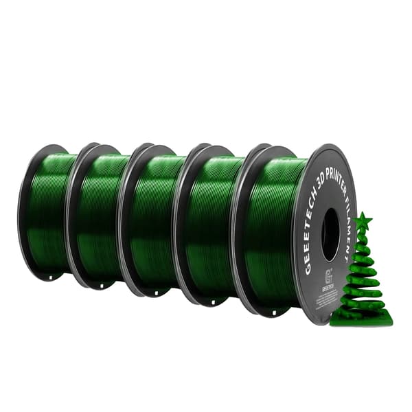 3D Printfilament, Holdbart PETG, Nem at Bruge, grøn