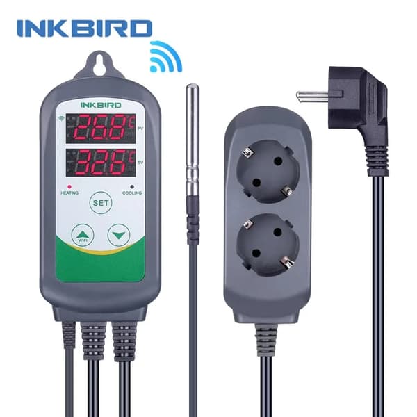 Temperaturregulator, Digital Display, Mångsidig Användning,Itc-308wifi-eu