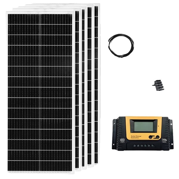 Solpanel, Hög Effektivitet, Mångsidiga Tillämpningar, 12V 500W