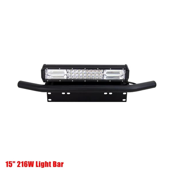 LED-ljusramp, trippelrad, IP67-skydd, 15in Combo n Holder