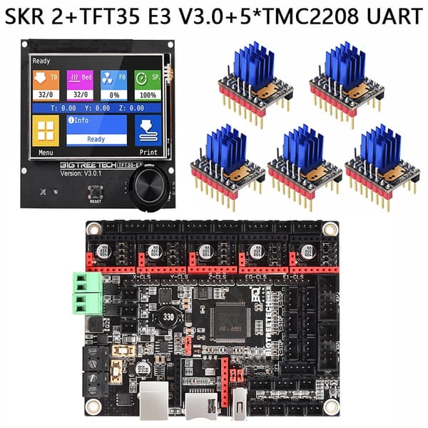 Bundkort, Touchskærm, TMC2208/TMC2209 Kompatibilitet, SKR 2 Kit 2