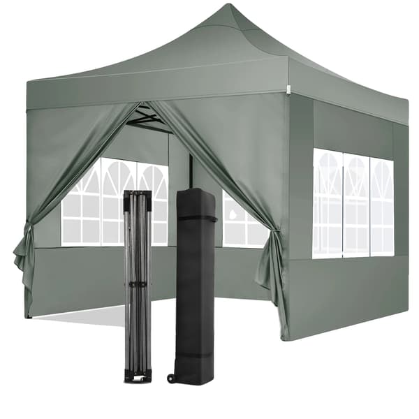 Pavillon, Vandtæt, Pop-Up Design, Grå