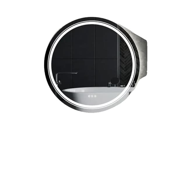 LED Badeværelsesspejl, Dæmpbart Lys, Smart Berøring, 80cm(32 tommer)