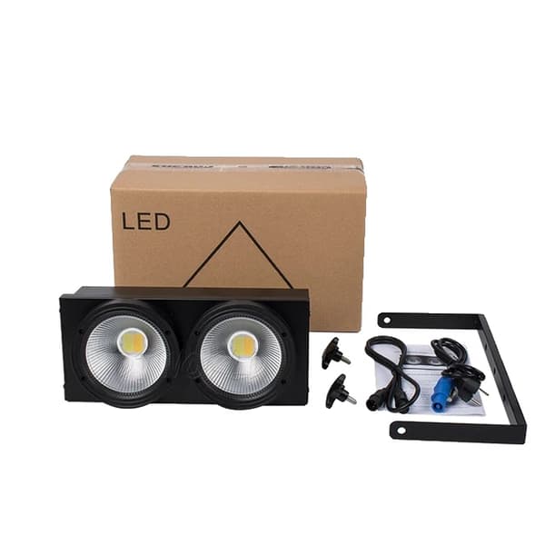 LED Par Belysning, 200W COB, Dmx Controller