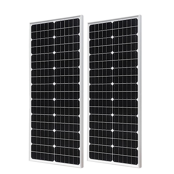 Stift solpanel 50W, Høj Effektivitet, Hærdet Glasoverflade,100W 100W 100W